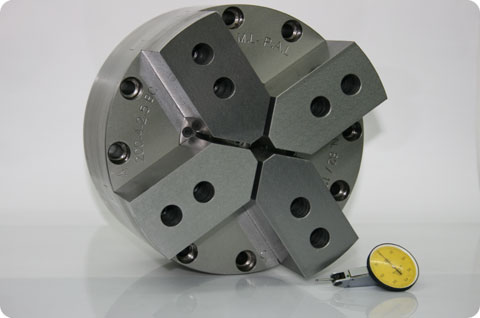 High precision air chuck 200mm 4 jaws