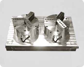 Double precision air chuck fixture with airways